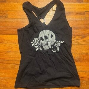 Venus womens skull tank top